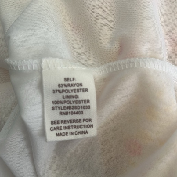 BY THE RIVER - Cream Midi Sundress with Flutter Sleeves and V-Neck - Picture 6 of 7